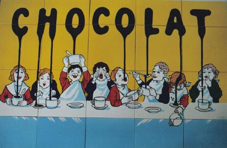 Chocolat — Panneaux & fresques
