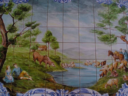 Pastorale — Panneaux & fresques