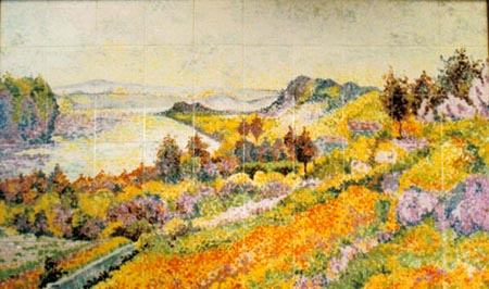 Paysage — Panneaux & fresques