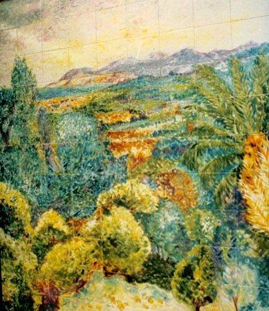 Paysage — Panneaux & fresques